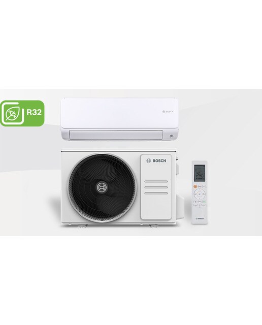 Aire acondicionado Split 1x1 Bosch Inverter 2.268 frig/h y 2.646 kcal/h - CL6000i - SET 35 WE - Blanco Blanco-4