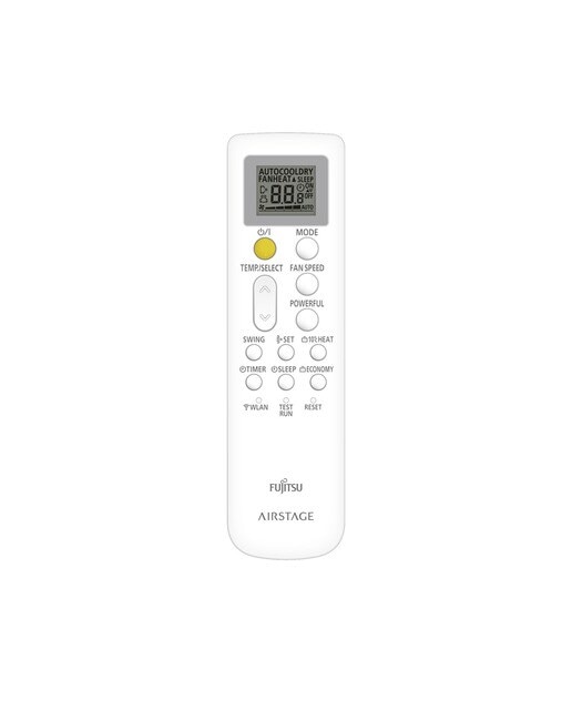 Aire acondicionado Split 1x1 Fujitsu Inverter 2.150 frig/h y 2.150 kcal/h - ASY25-KL - Blanco Blanco-2