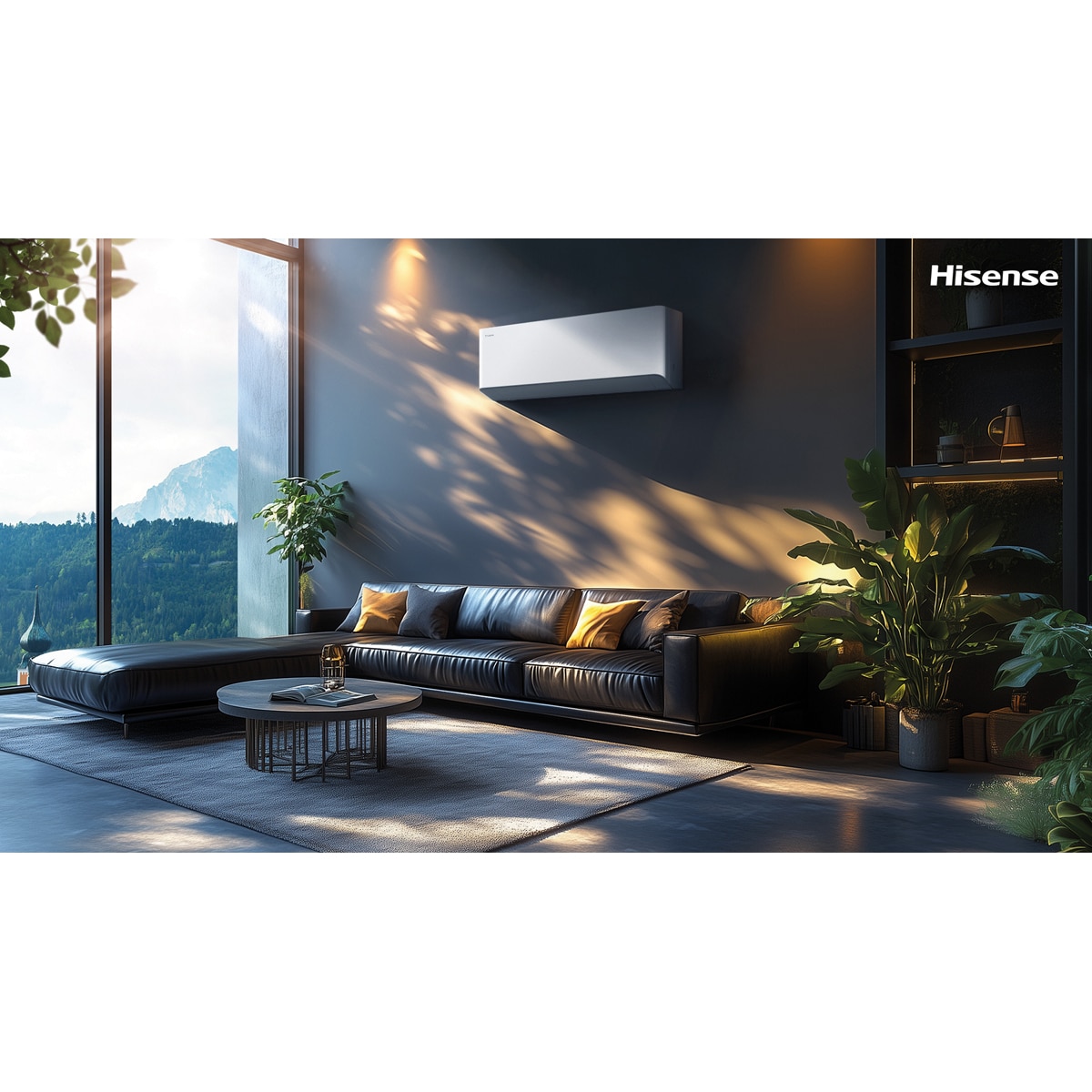 Aire acondicionado Split 1x1 Hisense Inverter con 2236 frig/h 2236 kcal/h, WiFi - HB25XU0A Blanco-8