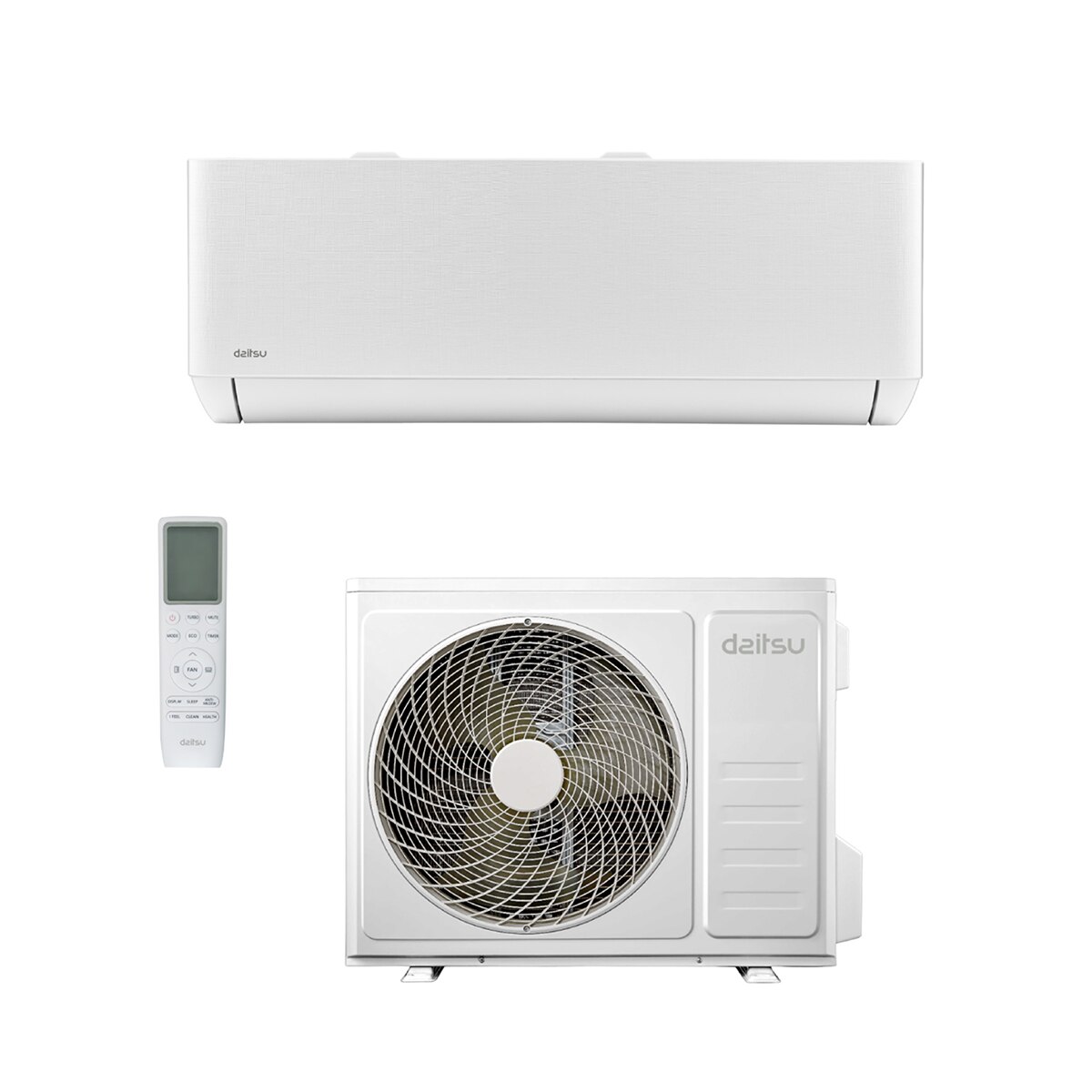 Aire acondicionado Split 1x1 Daitsu Inverter con 4472 Frig/h y 4730 Kcal/h - DS-18KTP Blanco-5