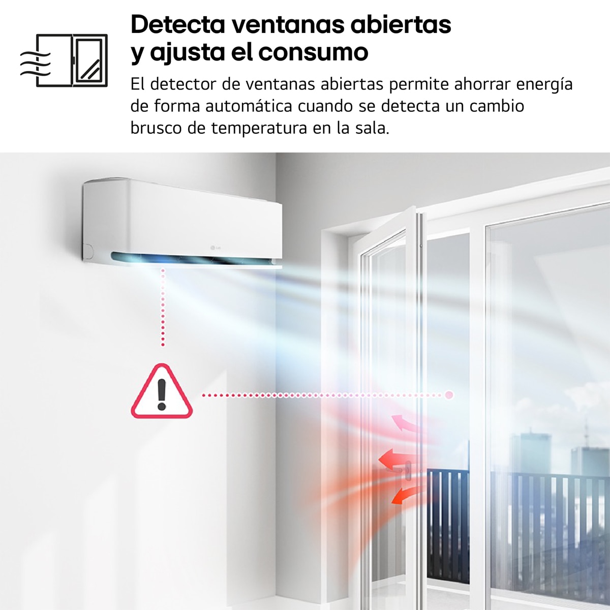 Aire acondicionado Split  1x1 LG Inverter 3010  Frig  Wifi - MAGNA12SX.SET Blanco-8