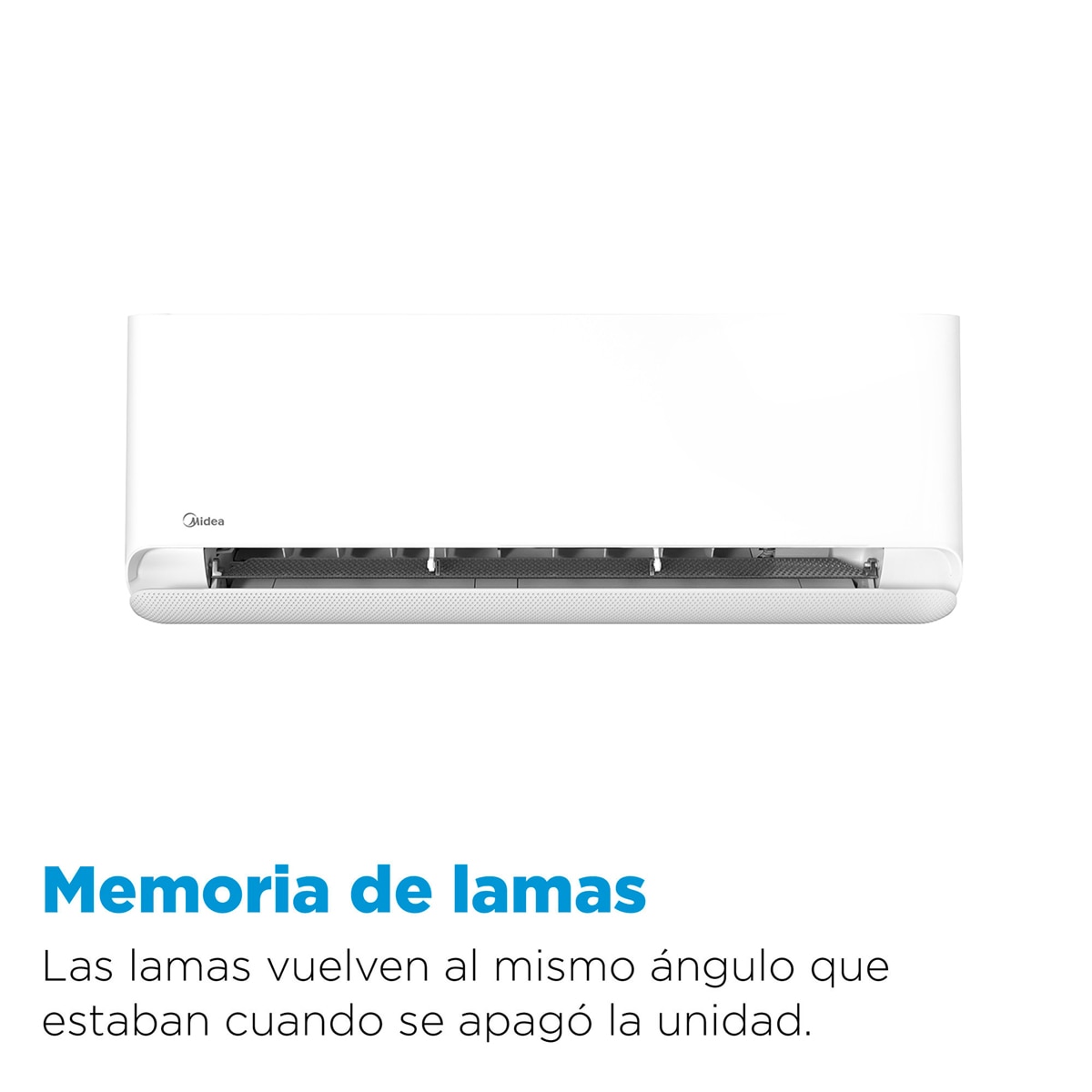 Aire acondicionado Split 1x1 Midea Inverter con 1720 Frig/h + 1892 Kcal/h - Breezeless E 20(07)N8-1 Blanco-9