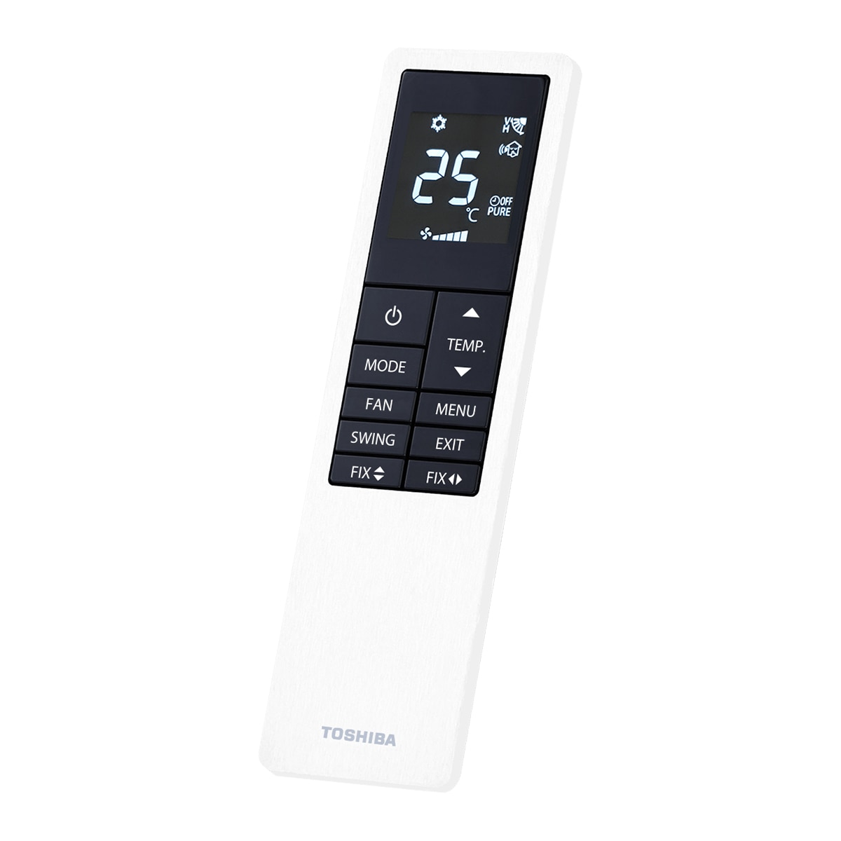 Aire acondicionado  Split 1x1 Toshiba Inverter con 5.246Frig/h +6.000 Kcal/h, WiFi -SCURVE 22 WHITE Negro-5