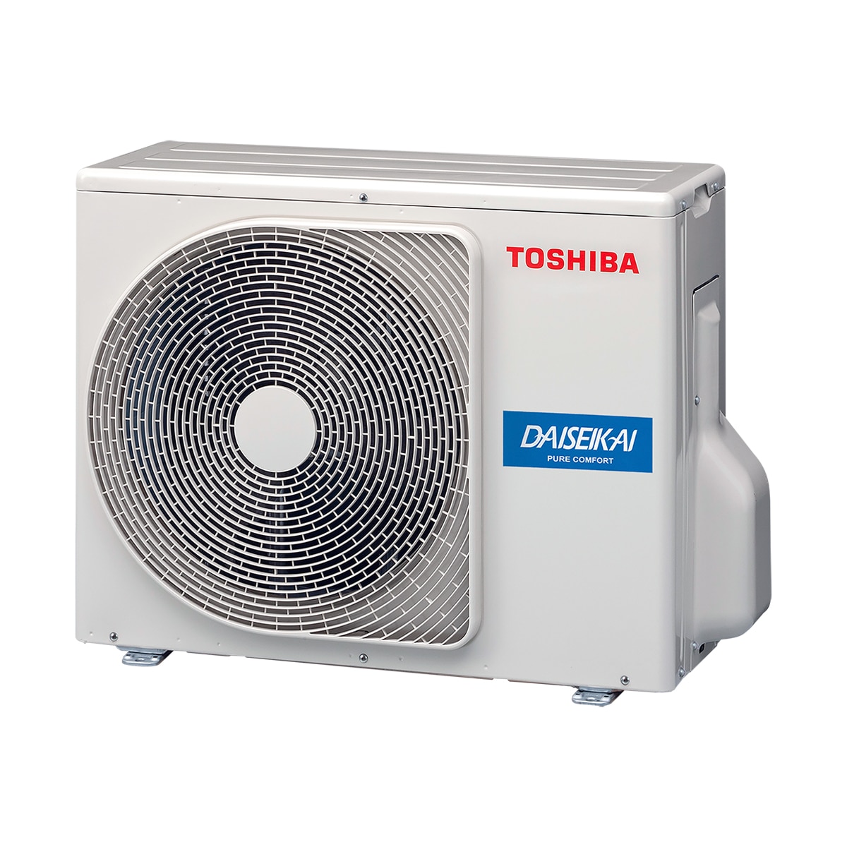 Aire Acondiciona Split 1x1 Toshiba Inverter con 2.150fig/h+ 2.752Kcal/h WiFi - Daisekai 10W Blanco-2
