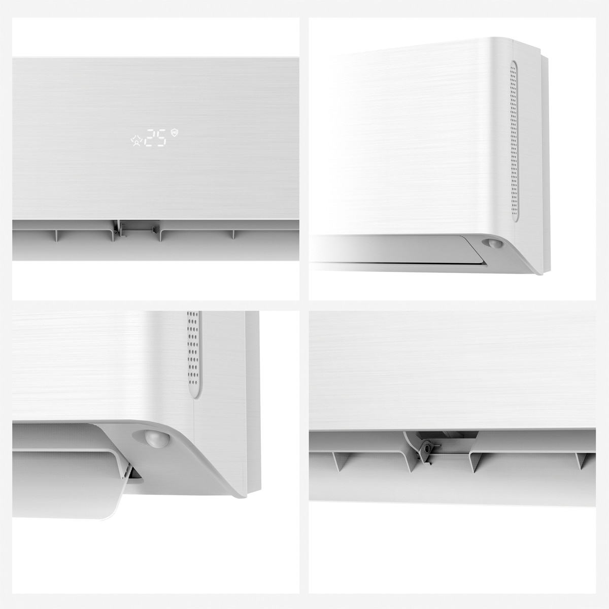 Aire acondicionado Split 1x1 Hisense Inverter con 4300 frig/h y 4299 kcal/h WiFi - QH50BV0A Blanco-11