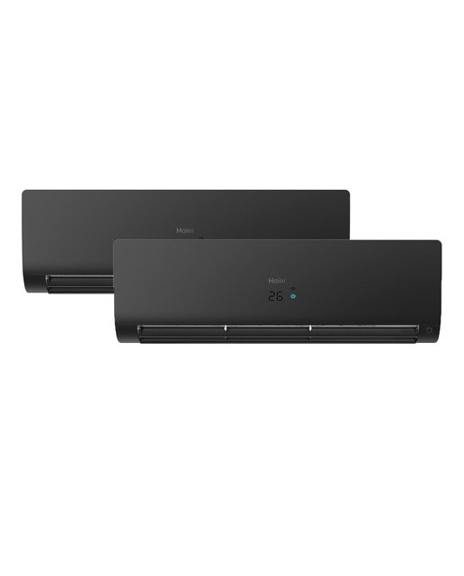 Haier - Aire acondicionado Multisplit 2x1 Haier Inverter con 2.236 frig-h + 3.010 frig-h Flexis - 25+35 GUV.
