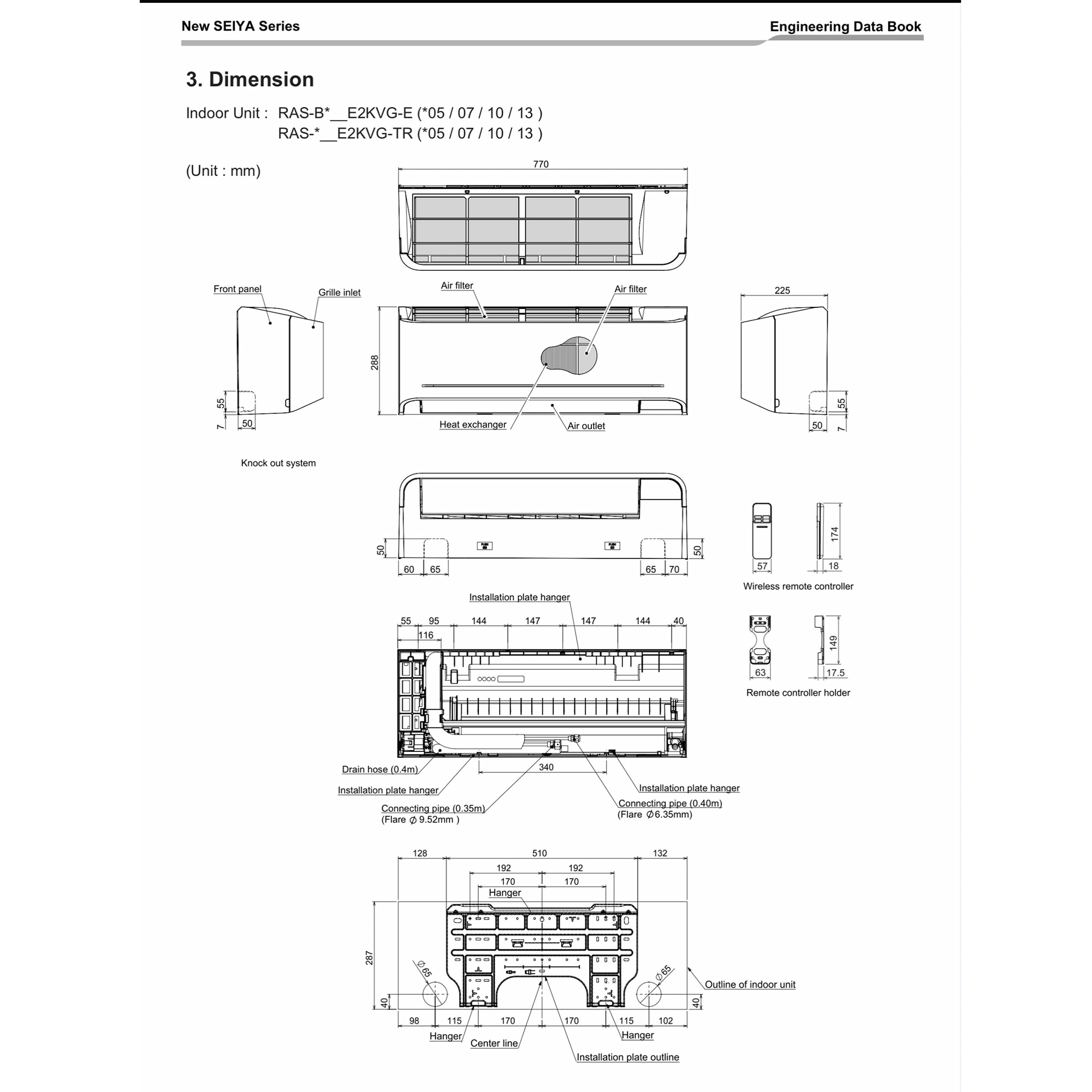 Aire acondicionado Multisplit 2x1 Toshiba con 2.150 frig/h + 2.150 Frig/h - BASIC 10+10 Blanco-5