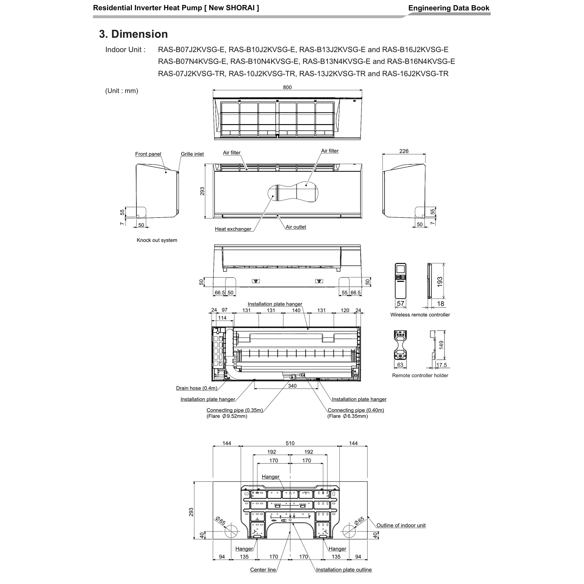 Aire acondicionado Multisplit 2x1 Toshiba Wifi con 2150 frig/h + 3.010 Frig/h - EDGE 10+13 Blanco-5