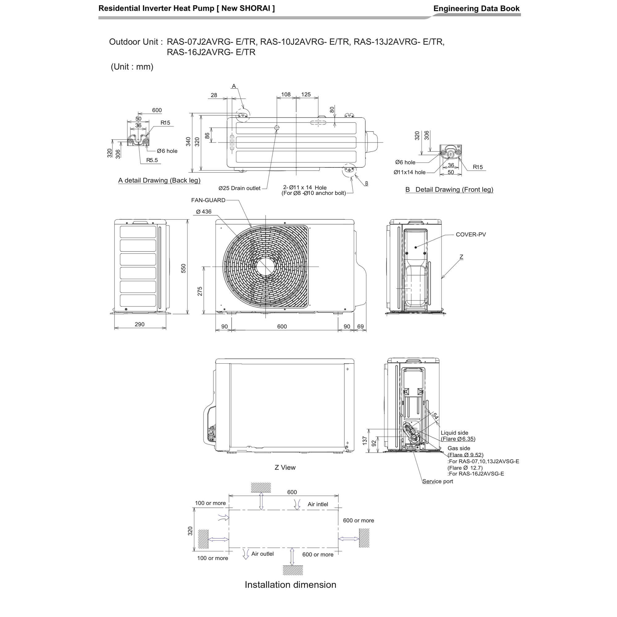 Aire acondicionado Multisplit 2x1 Toshiba Wifi con 2150 frig/h + 3.010 Frig/h - EDGE 10+13 Blanco-6