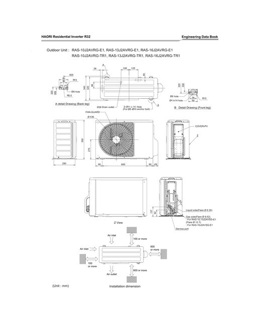 Aire acondicionado Multisplit 2x1 Toshiba con 2.150 frig/h + 3.010 Frig/h - COLORS 10+13 - Blanco/Gris Blanco/Gris-6