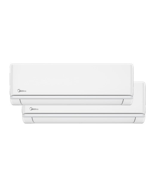 Ar Condicionado Multisplit 2x1 Midea 2,6 KWLITE com 2.270 frig/h + 2.520 kcal/h Branco-1