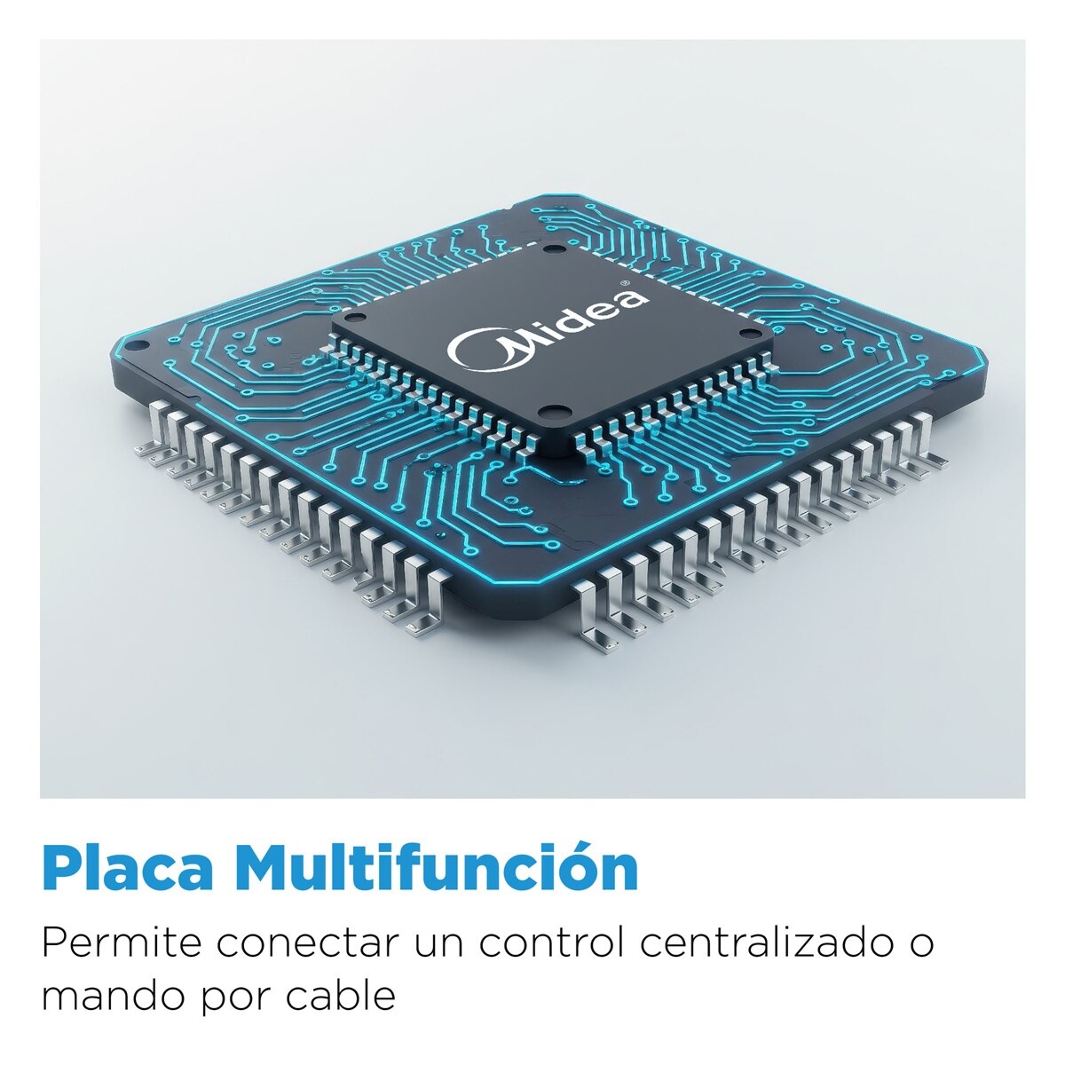 Aire acondicionado Multisplit 2x1 Midea con 2.270 frig/h + 2.270 kcal/h - 2x1 2,6 KWLITE Blanco-9