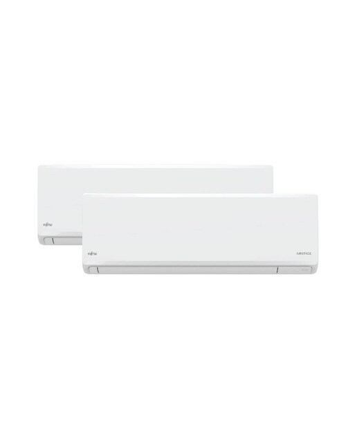 Aire acondicionado multisplit 2x1 Fujitsu Inverter con 2.150 frig/h + 2.150  frig/h ASY25U2MI-KN