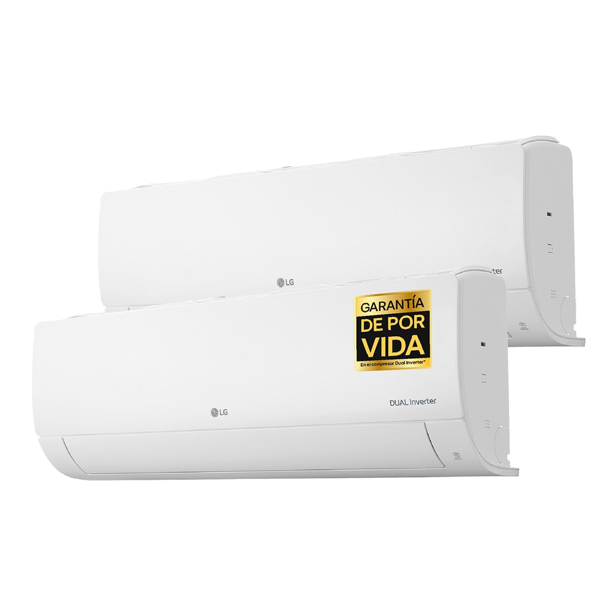 Imagen 0 de Aire acondicionado Multisplit 2x1 LG  Inverter con 2.150 frig/h y 3.010 frig/h - 2X1ECO912.SET