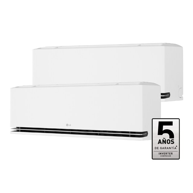 Imagen 0 de Aire acondicionado Multisplit 2x1 LG Inverter  con 3.526 frig/h y 3.526 Frig/h WiFi - MAGNA912X.SET