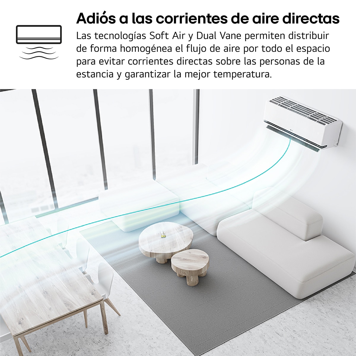 Thumbnail 5 de LG MAGNA912X Aire acondicionado 3.526 frig/h WiFi 🌬️
