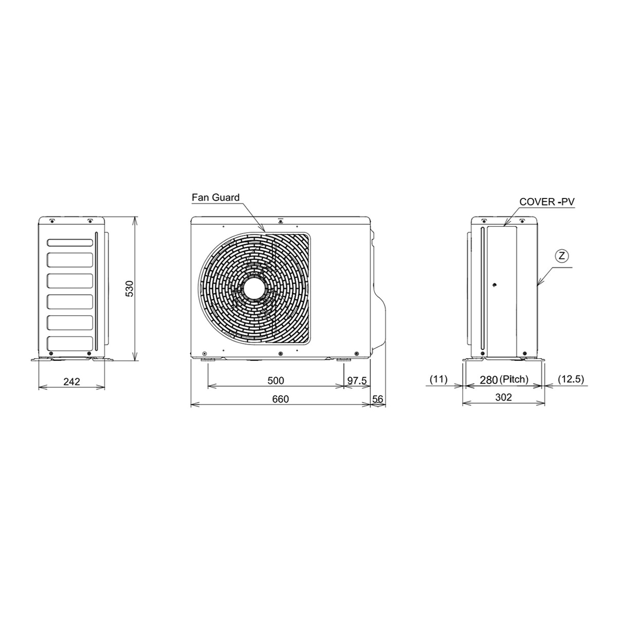 Aire acondicionado Multisplit 2x1 Toshiba Inverter con 1.720 frig/h y 2.838 frig/h - 7+13CONNECT Blanco-2