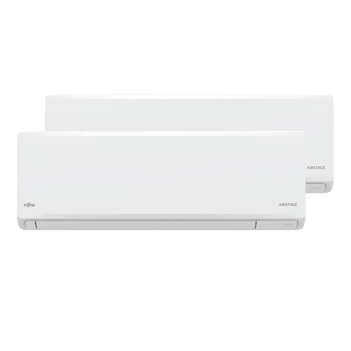 Aire acondicionado Multisplit 2x1 Fujitsu Inverter con 1.720 frig/h + 2.924  frig/h - ASY2035U11MI-KN Blanco-1