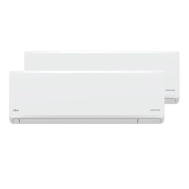 Imagen 0 de Aire acondicionado Multisplit 2x1 Fujitsu Inverter con 1.720 frig/h + 2.924  frig/h - ASY2035U11MI-KN