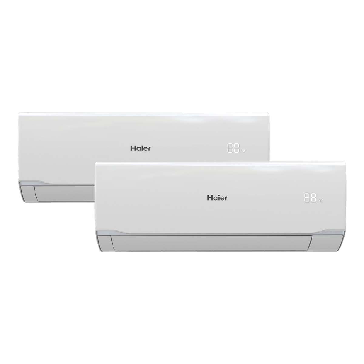 Imagen 0 de Aire acondicionado Multisplit 2x1 Haier Inverter con 2.236 frig/h + 3.010 frig/h - TIDE 25+35/40 PREMIUM A+++/A+++