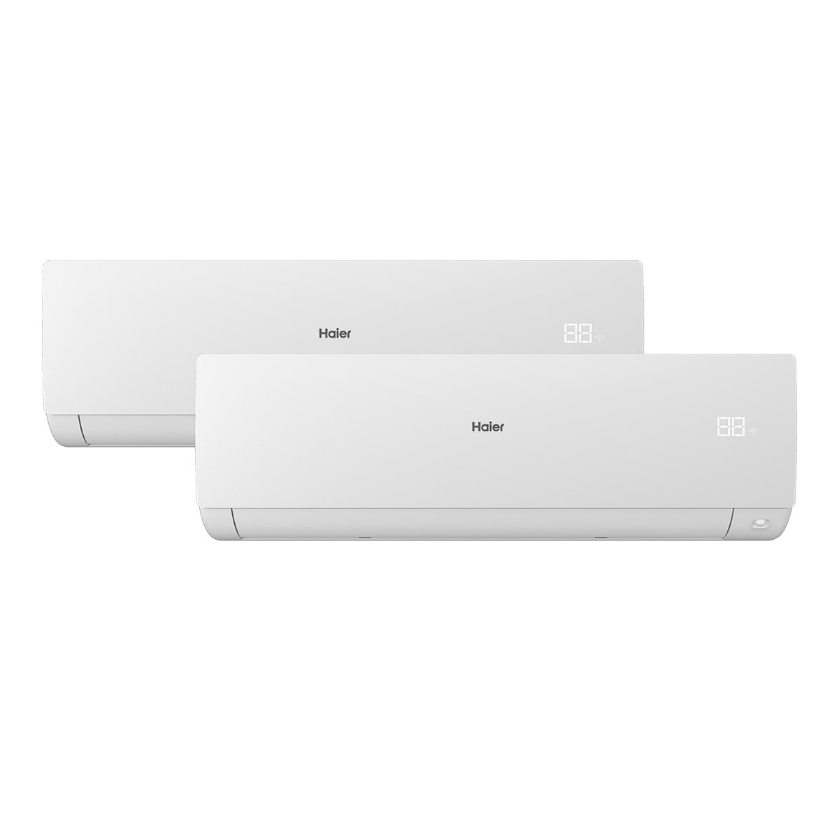 Haier - Aire acondicionado Multisplit 2x1 Haier Inverter con 2.236 frig-h + 2.236frig-h - FLEXIS S 25+25-40 A+++-A+++ BLANCO.
