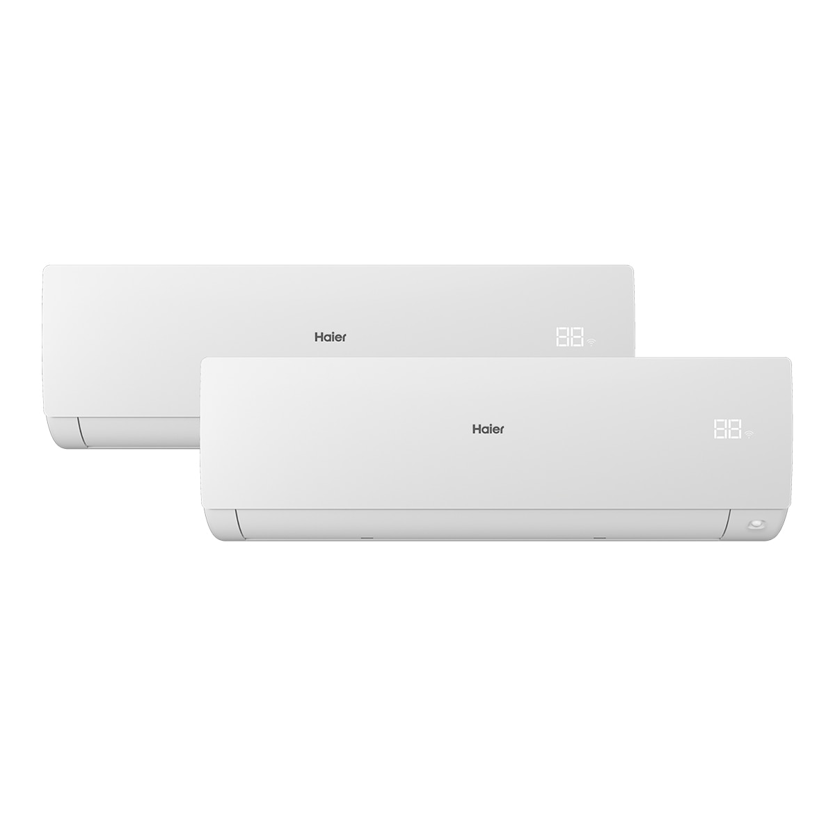 Imagen 0 de Aire acondicionado Multisplit 2x1 Haier Inverter con 2.236 frig/h + 3.010frig/h - FLEXIS 25+35/40 A+++/A+++ BLANCO
