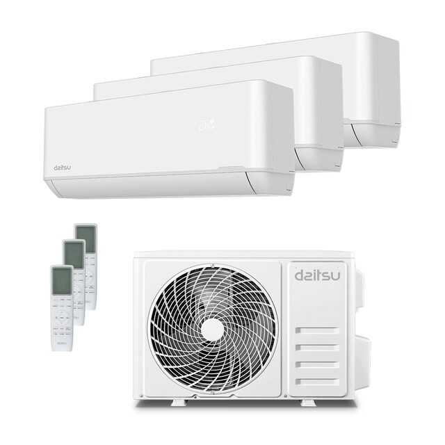 Imagen 0 de Aire acondicionado Multisplit 3x1 Daitsu con 2.322 frig/h + 2.322 frig/h + 2.322 frif/h - DSM9U3KDT4 UE21