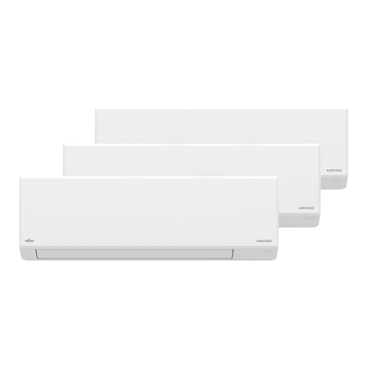 Imagen 0 de Aire acondicionado Multisplit  3x1 Fujitsu  Inverter con 2.150 frig/h + 2.150 frig/h + 2.924 frig/h - ASY2535U21MI-KL