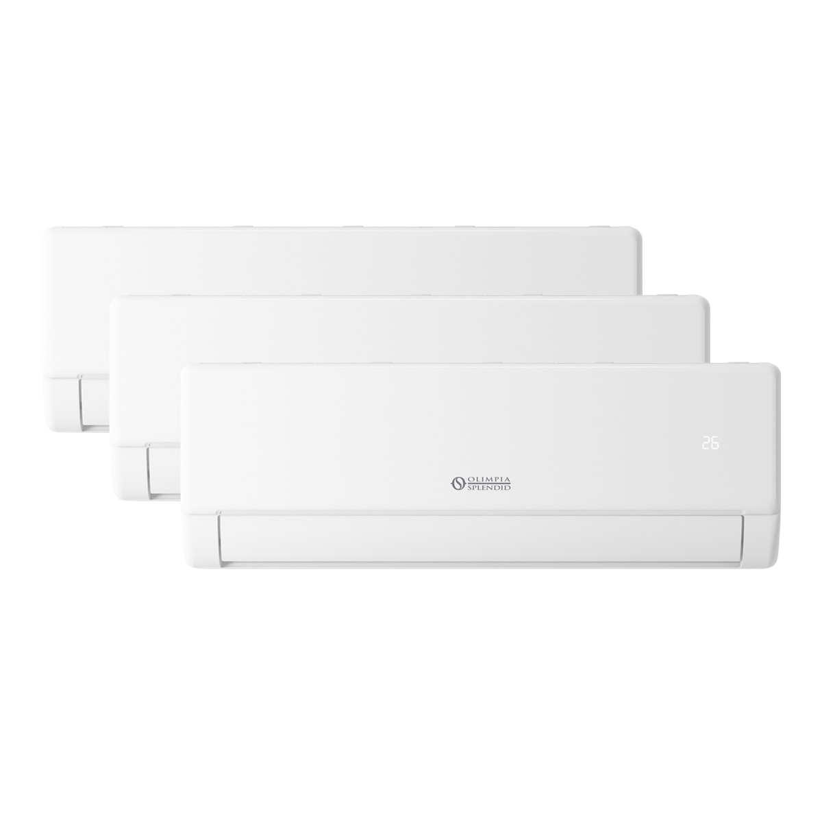 Imagen 0 de Aire Acondicionado multisplit 3x1 Olimpia Inverter con 2270 Frig/h + 2270 Frig/h + 3010 Frig/h, WiFi OS-C/SAAQH21EIA