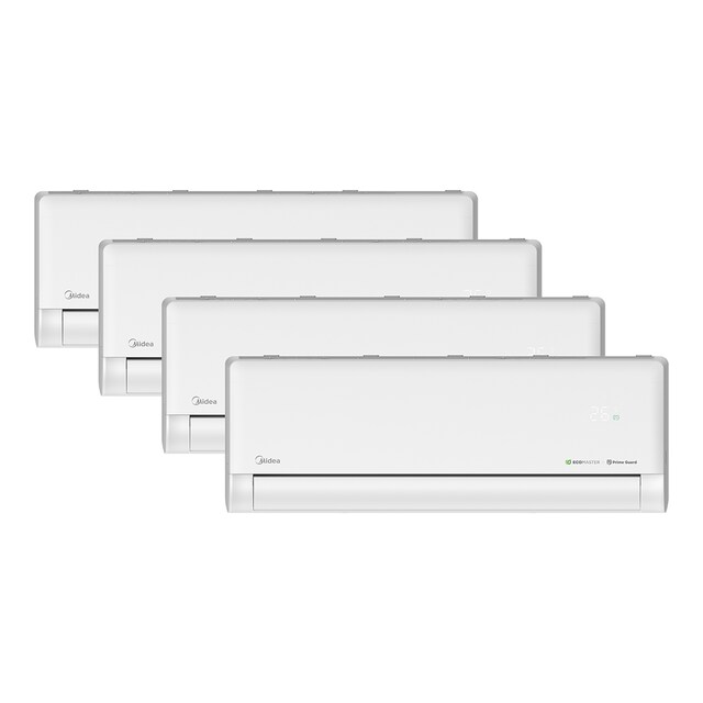 Imagen 0 de Aire acondicionado Multisplit 4x1 Midea Inverter con 2262  frig/h + 2262  frig/h + 2262  frig/h + 2262  frig/h - 4X1 8,0KW Sols