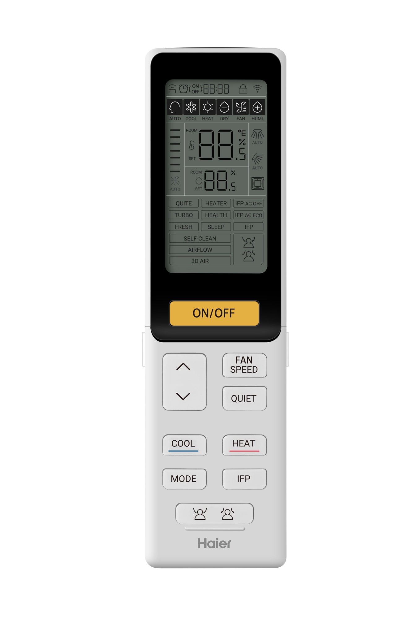 Aire acondicionado suelo Haier Inverter 2.150 frig/h y 2.580 kcal/h - F25S2SD1FA(H) Blanco-5