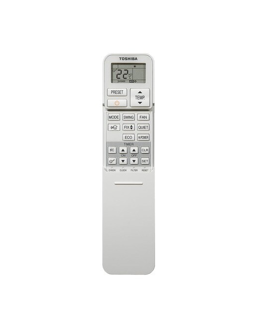 Aire acondicionado techo Toshiba Inverter 8.170 frig/h y 9.632 kcal/h - MONTECARLO DI TRIFASICA 110 Blanco-2