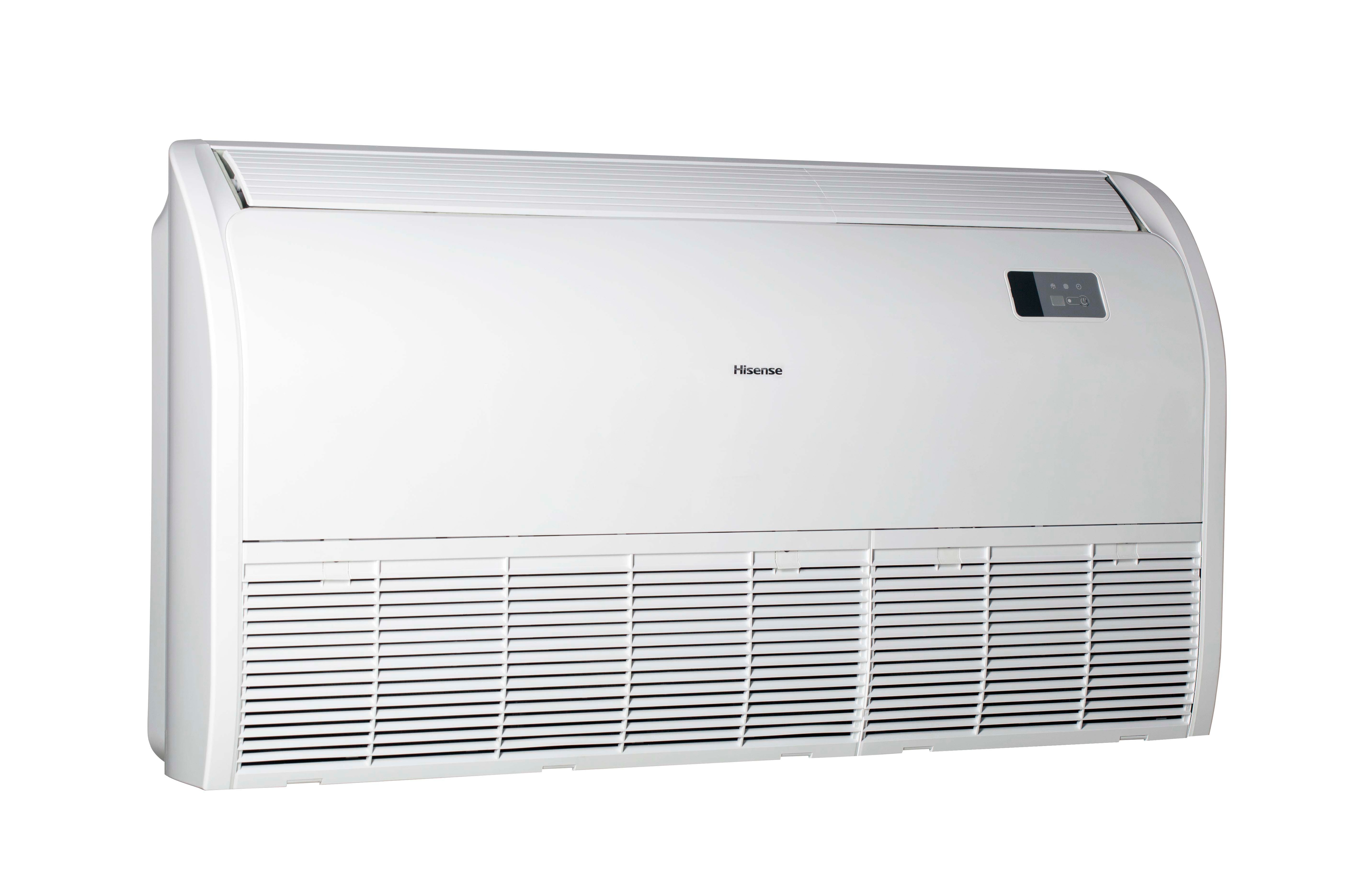 Aire acondicionado suelo-techo Hisense Inverter con 5332 frig/h y 6278 kcal/h - AVT60UR4RB8/AUW60U4RK8 Blanco-3