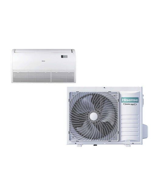 Imagen 0 de Aire acondicionado suelo-techo Hisense Inverter con 5332 frig/h y 6278 kcal/h - AVT60UR4RB8/AUW60U4RJ7