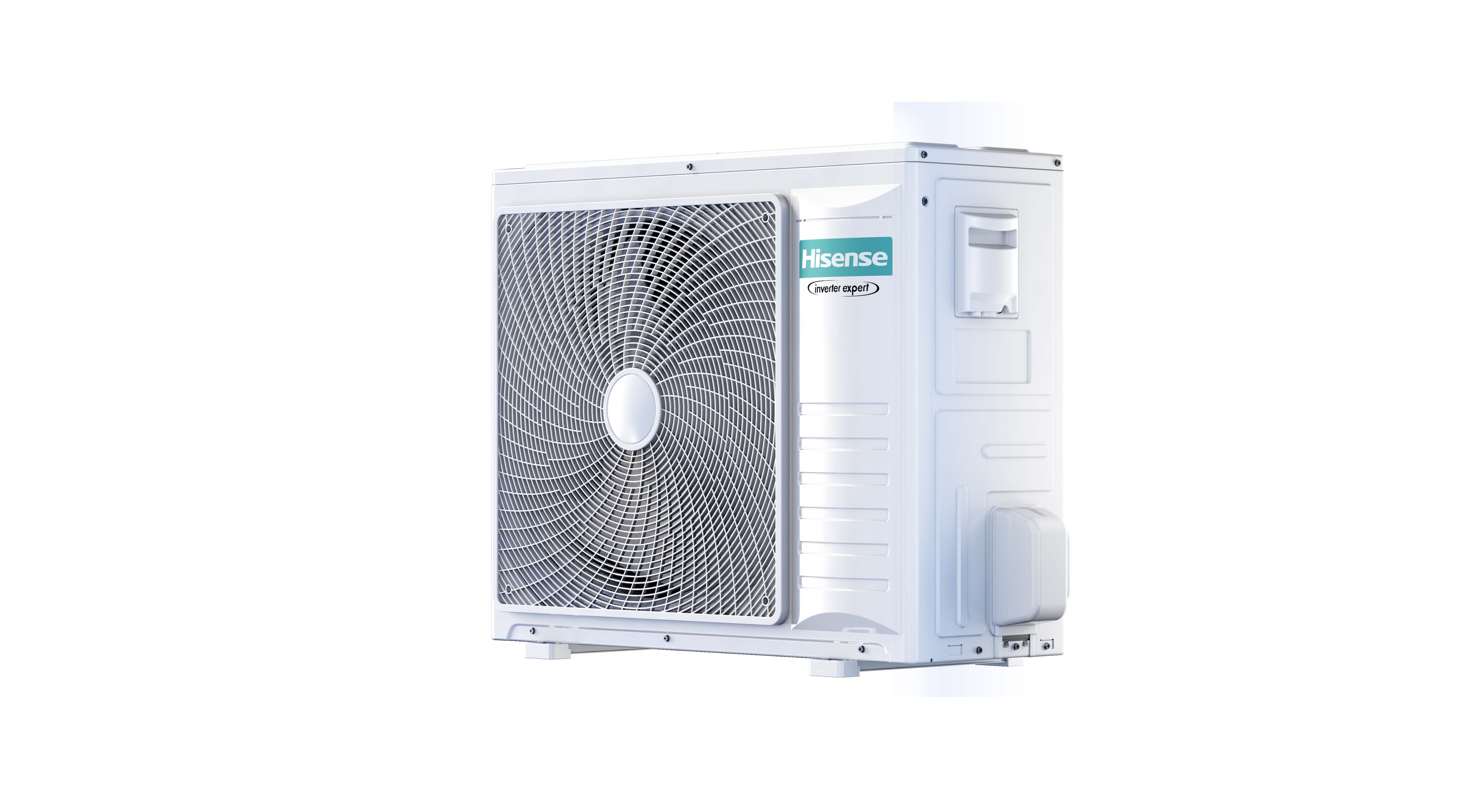 Aire acondicionado conducto Hisense Inverter con 5332 frig/h y 6278 kcal/h - AUD60UX4RFM8/AUW60U4RK8 Negro-2