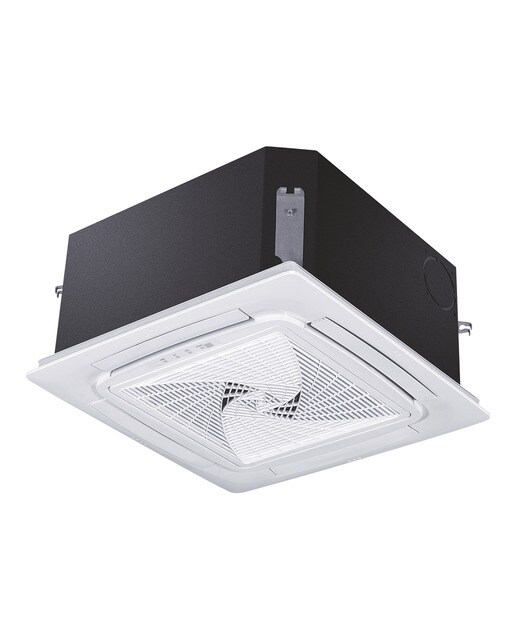 Haier - Aire acondicionado cassette Haier Inverter 3.010 Frig-h y 3.440 Kcal-h, Control Wi-Fi - AB35S2SC2FA-1.