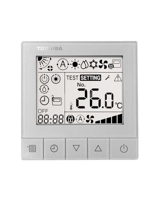 Aire acondicionado casette Toshiba  Inverter con 9401 Frig/h y 9633 Kcal/h - DAYTONA SDI 110 Blanco-3
