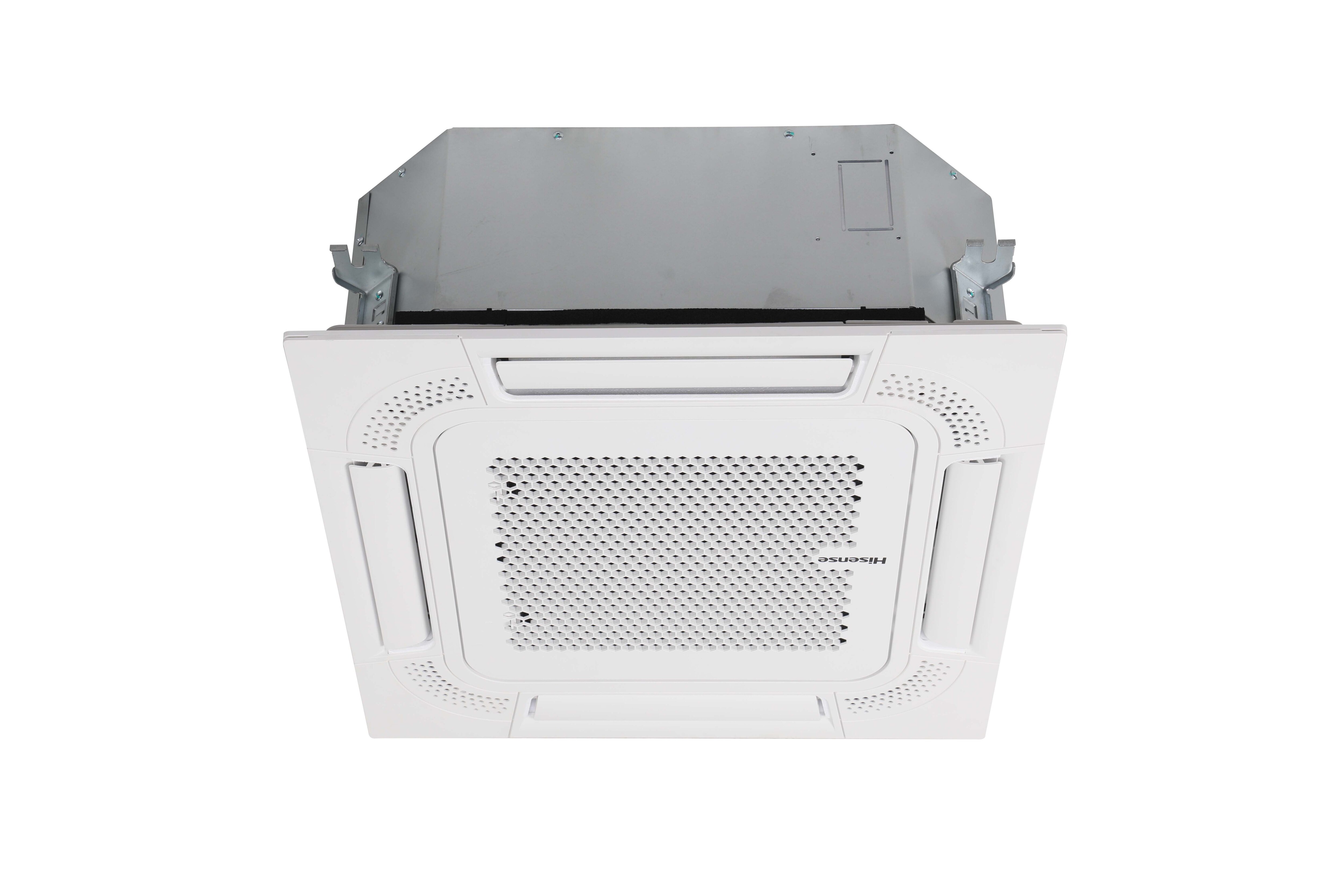 Imagen 2 de Aire acondicionado cassette Hisense Inverter con 3010 frig/h y 3440 kcal/h - ACT35UR4RCC8/AUW35U4RS8 - Blanco Blanco