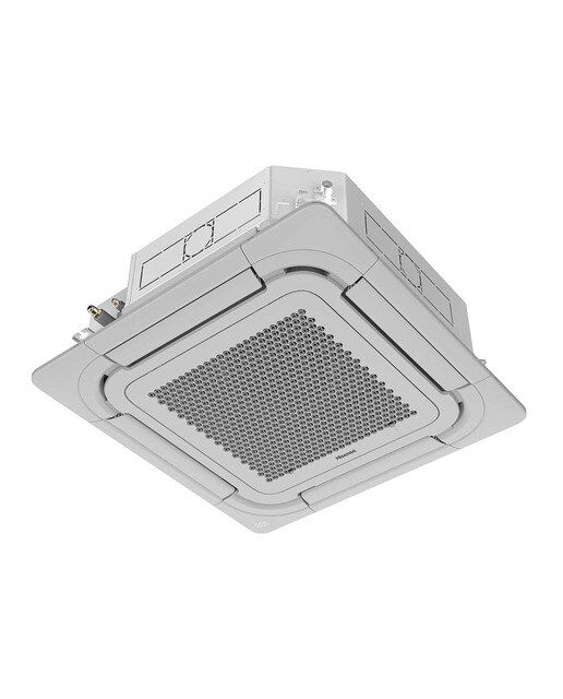 Hisense - Aire acondicionado cassette Hisense Inverter con 5332 frig-h y 6278 kcal-h - ACT60UR4RJC8-AUW60U4RJ7.