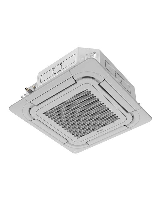 Imagen 0 de Aire acondicionado cassette Hisense Inverter con 6020 frig/h y 6880 kcal/h - ACT71UR4RJC8/AUW71U4RJ7
