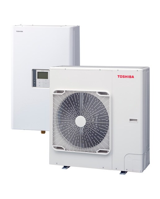 Kit de Aerotermia Toshiba - Estía MAlfa65 Blanco-1