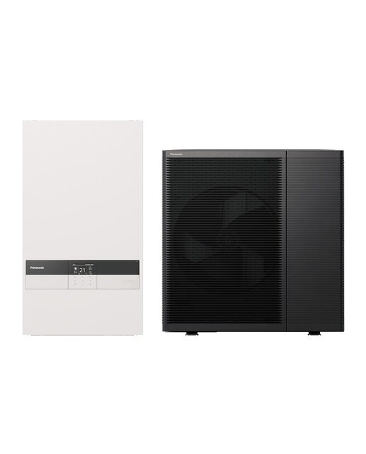 Kit de aerotermia Panasonic Aquarea High Performance Bibloc - KIT-WC05L3E5 Blanco-1