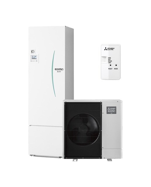 Kit de Aerotermia Mitsubishi Electric con acumulación de ACS, 300 litros - KIT PUZ- WM140VAA 1