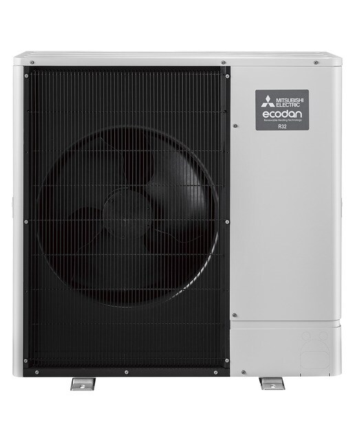 Kit de Aerotermia Mitsubishi Electric 300 litros, Monofásico - KIT PUZ-SWM120V Blanco-2