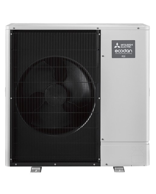 Kit de Aerotermia Mitsubishi Electric 300 litros, Monofásico - KIT PUZ-SWM140V Blanco-2