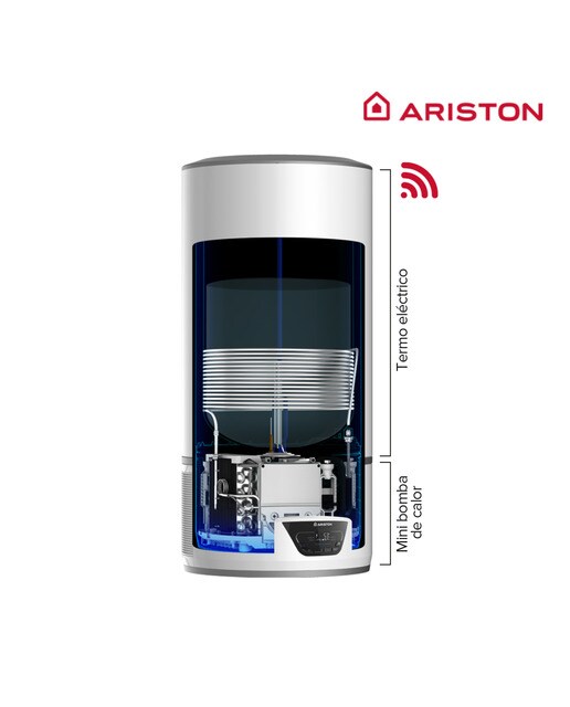 Aerotermo Ariston 80 litros WiFi  - LYDOS HYBRID80L 4