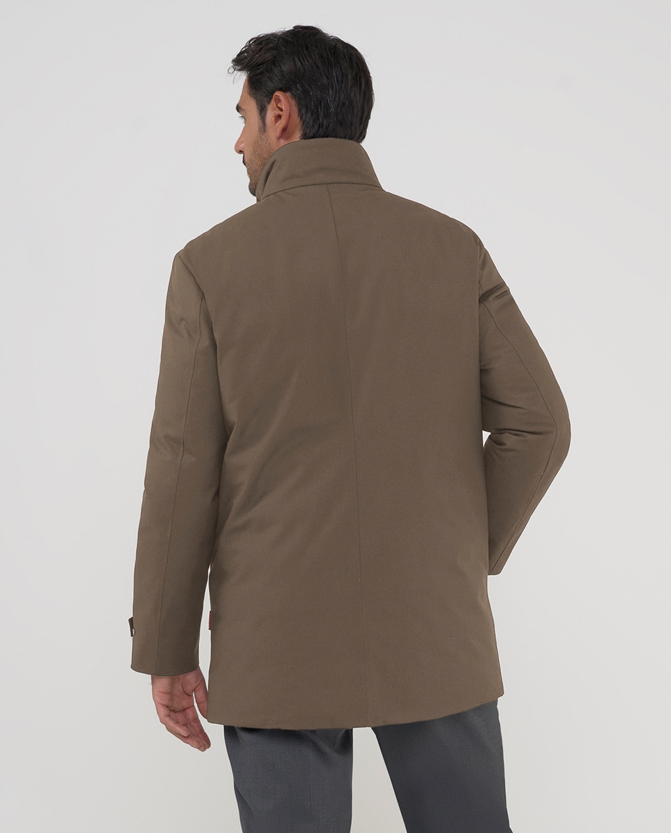 Parka Cromdaltex® tejido impermeable y transpirable cuello doble