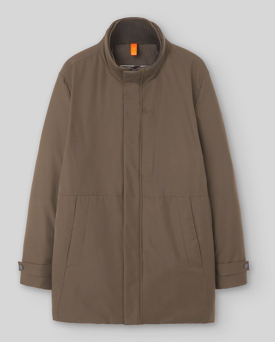 Parka Cromdaltex® tejido impermeable y transpirable cuello doble