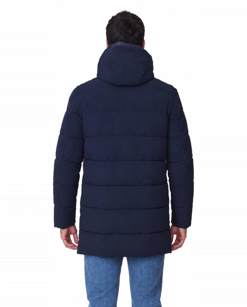 Parka Acolchada Cromdaltex® tejido impermeable y transpirable efecto pluma. - Buccino - Azul marino Azul marino-2