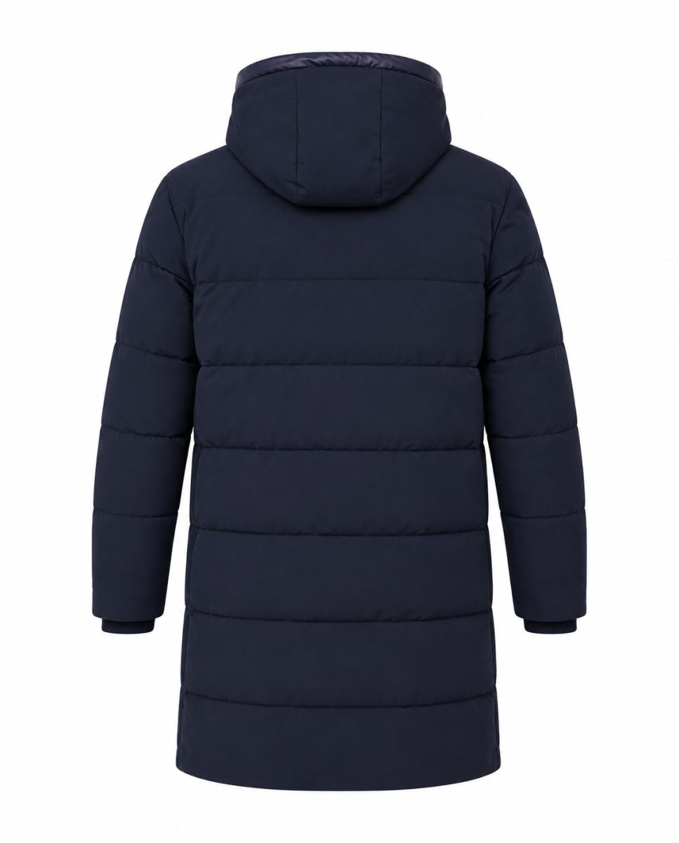 Parka Acolchada Cromdaltex® tejido impermeable y transpirable efecto pluma. - Buccino - Azul marino Azul marino-5